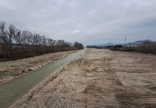 Ruspe nell’alveo del fiume Tenna, l’ira degli ambientalisti